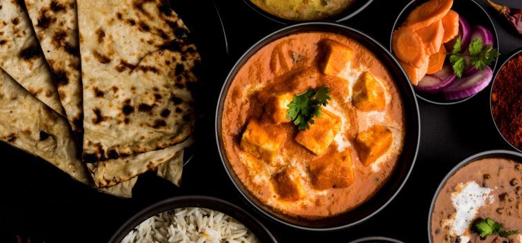 indian lunch dinner CLDWFXZ 1